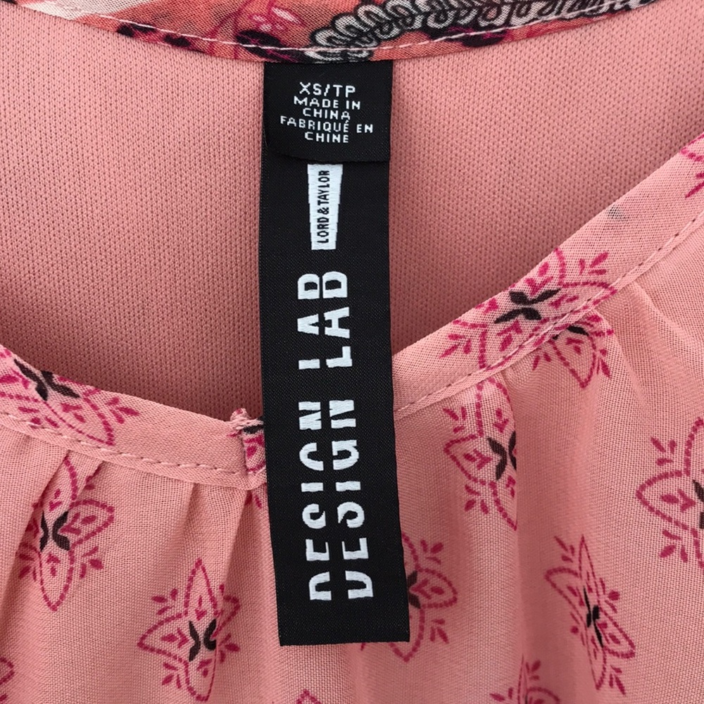 Design Lab Cami Tunic Top - Picture 3 of 4